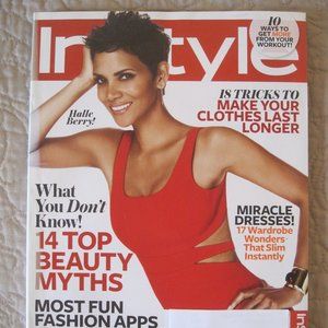 INSTYLE MAGAZINE HALLE BERRY NOVEMBER 2012 *